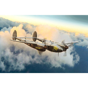 Samolot myśliwski P-38 Lightning Italeri 1446