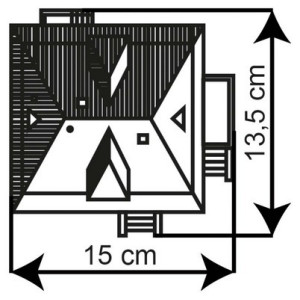Dom wielorodzinny murowany KIBRI 38718