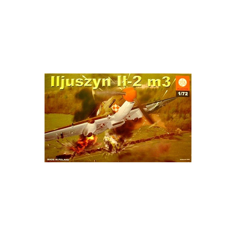 Samolot szturmowy Ił-2m3 Plastyk S-041