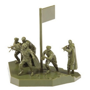 Radzieccy żołnierze drużyna z bronią maszynową Zvezda 6269