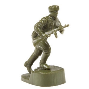 Radzieccy żołnierze drużyna z bronią maszynową Zvezda 6269