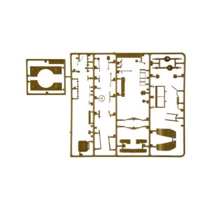 Samochód terenowy M6 GUN MOTOR CARRIAGE WC-55 Italeri 6555