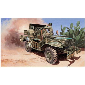Samochód terenowy M6 GUN MOTOR CARRIAGE WC-55 Italeri 6555