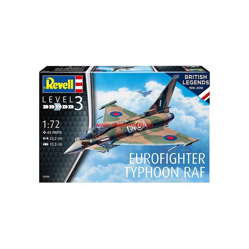 Eurofighter Typhoon RAF REVELL 03900