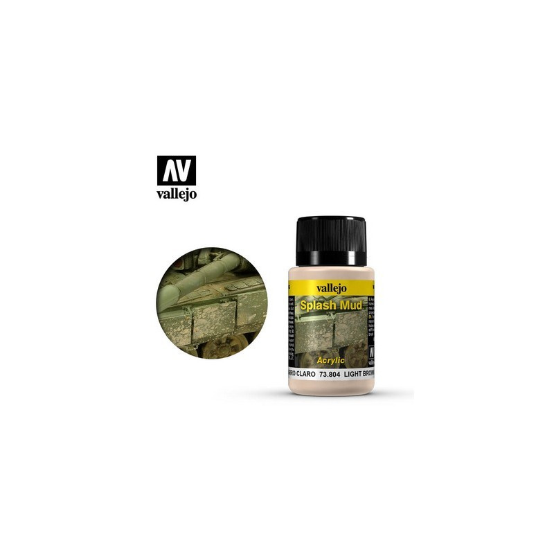 Vallejo 73804 Light Brown Splash Mud