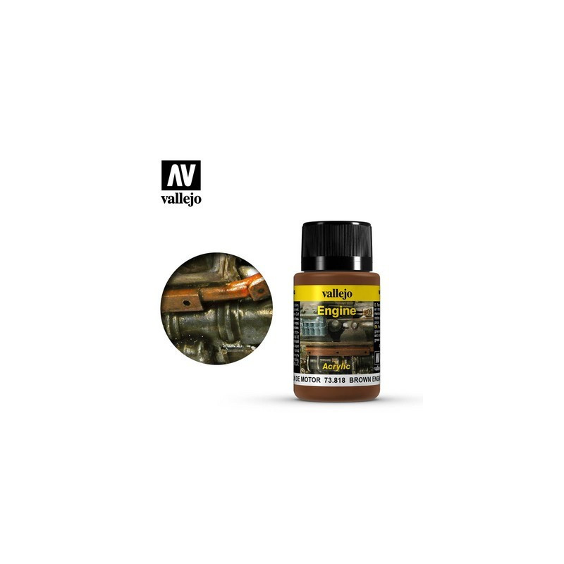 Vallejo 73818 Brown Engine Soot