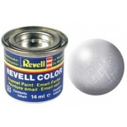 Revell ENAMEL 090, Silver, metalik