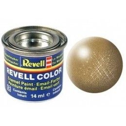 Revell ENAMEL 092, Brass, metalik