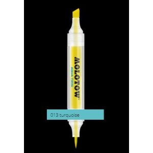 Turquoise Aqua Twin Molotow 729.013