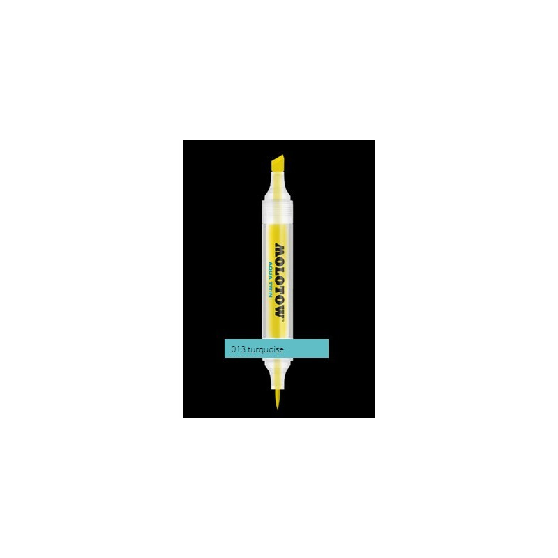 Turquoise Aqua Twin Molotow 729.013