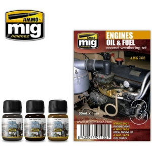 A.MIG-7402, Engines set, Oil & fuel, AMMO of Mig