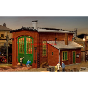Lokomotywownia jednostanowiskowa z przybudówką Vollmer 45750