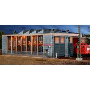 Lokomotywownia współczesna z ruchomymi wrotami Vollmer 45765