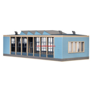 Lokomotywownia współczesna z ruchomymi wrotami Vollmer 45765