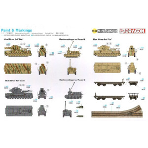 Moździerz KARL z transportem amunicji Dragon 14135