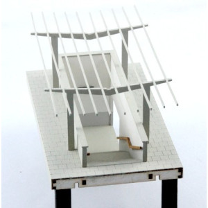 Peron z wiatą i zejściem podziemnym szerokość 90 mm KoTeBi KTB087366