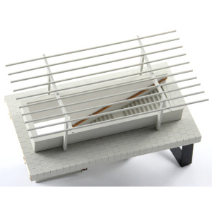 Peron z wiatą i zejściem podziemnym szerokość 90 mm KoTeBi KTB087366