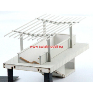 Peron z wiatą i zejściem podziemnym szerokość 90 mm KoTeBi KTB087366