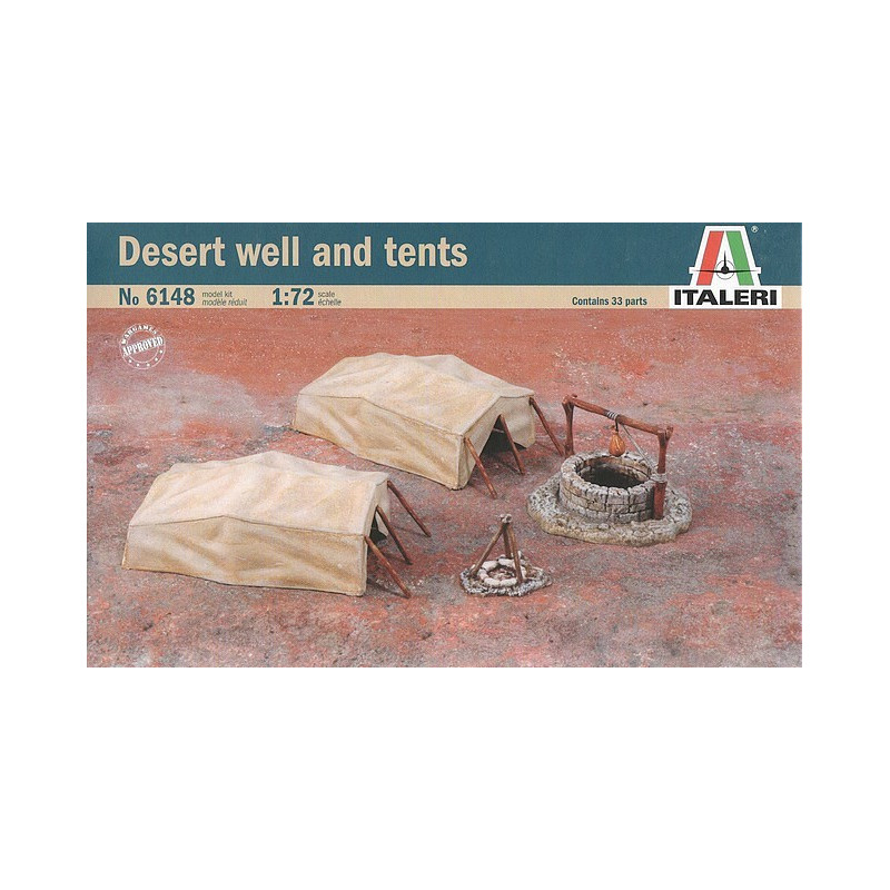 Pustynny obóz Italeri 6148