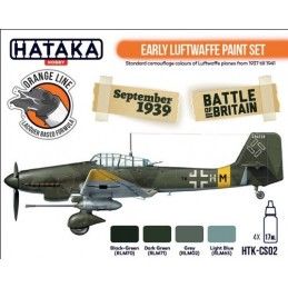Hataka Hobby HTK-CS02 Early Luftwaffe paint set
