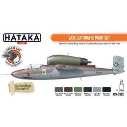 Hataka Hobby HTK-CS03 Late Luftwaffe paint set