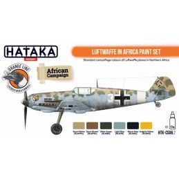 Hataka HTK-CS06.2 Luftwaffe in Africa Paint set