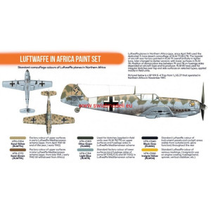 Hataka Hobby HTK-CS06.2 Luftwaffe in Africa Paint set