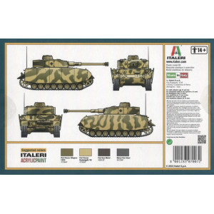 Czołg średni Pz.Kpfw. IV Ausf. H Italeri 7007