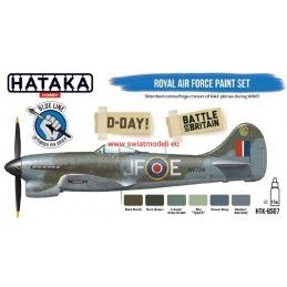 Hataka Hobby HTK-BS07 Royal Air Force paint set
