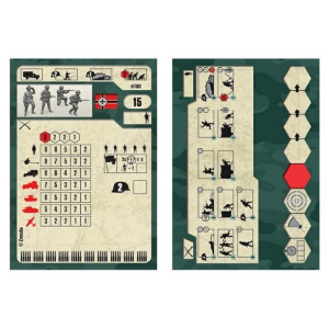 Niemiecki oddział elitarny piechoty 1941 - 1943 Zvezda 6180