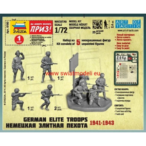 Niemiecki oddział elitarny piechoty 1941 - 1943 Zvezda 6180