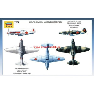 Samolot myśliwski MiG-3 Zvezda 7204