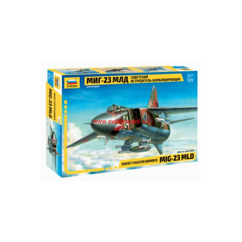 Samolot myśliwsko bombowy MiG-23 MLD Zvezda 7218
