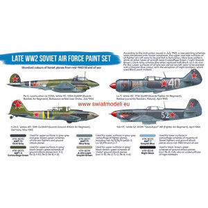 Hataka Hobby HTK-BS20 Late WW2 Soviet Air Force paint set