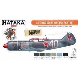 Hataka Hobby HTK-CS20 Late WW2 Soviet Air Force paint set