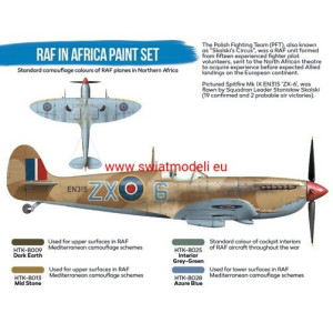 Hataka Hobby HTK-BS08 RAF in Africa paint set