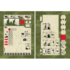 Piechota rosyjska z karabinem maszynowym MAXIM 1941 - 43 zima Zvezda 6220