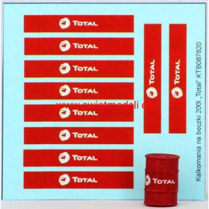 Na beczkę TOTAL kalkomania KoTeBi KTB087820
