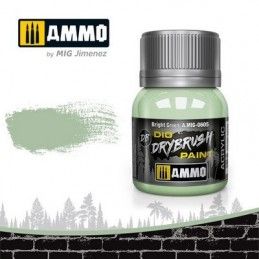 Bright Green DIO Dry Brush Paint AMMO of Mig AMIG 0605