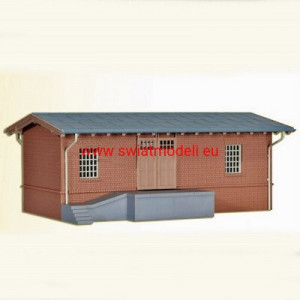 Magazyn kolejowy z rampą KIBRI 39306