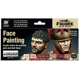 Vallejo 70119 Face Painting set by Jaume Ortiz