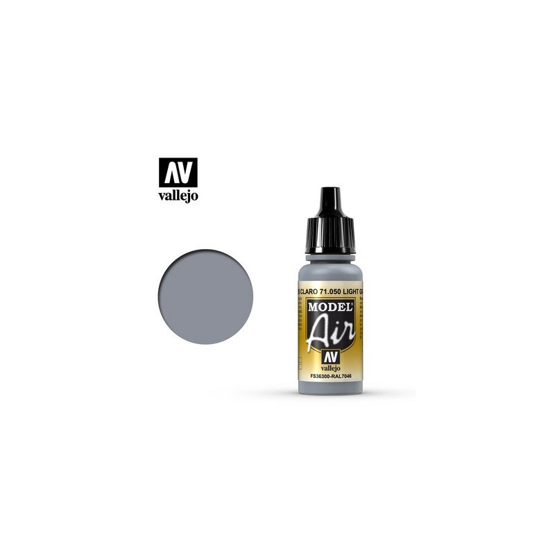 Vallejo 71050 Light Grey FS36300 RAL7046