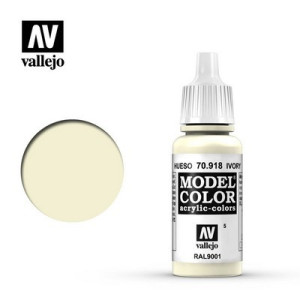Vallejo 70918 Ivory RAL9001